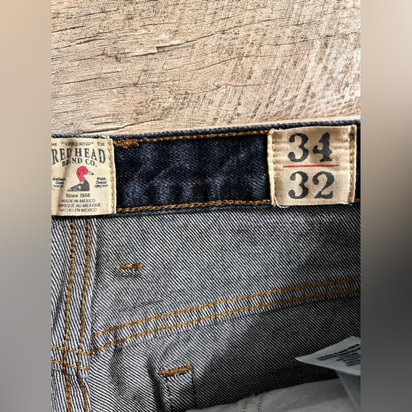 Redhead Denim Jeans Men’s 34x32 Relaxed Fit - Picture 4 of 7